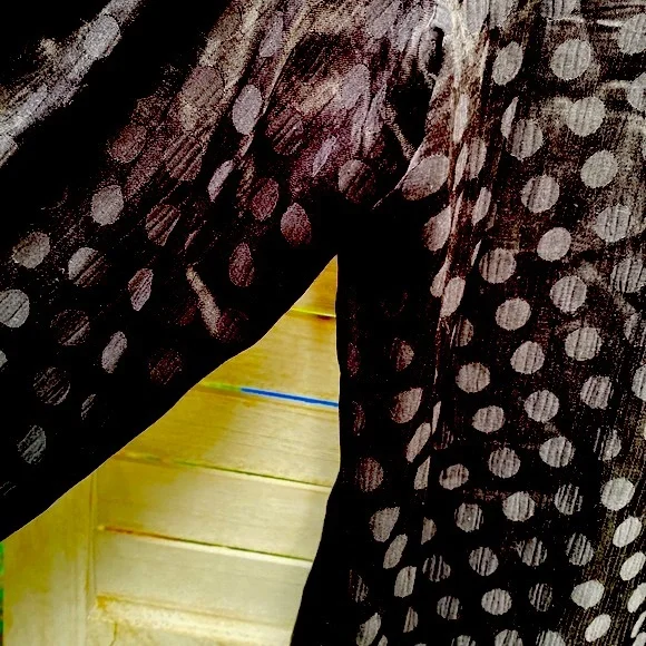 Madewell Huston Drapey Jacquard Pull-on Crop Pants.  Size Medium - Picture 8 of 12